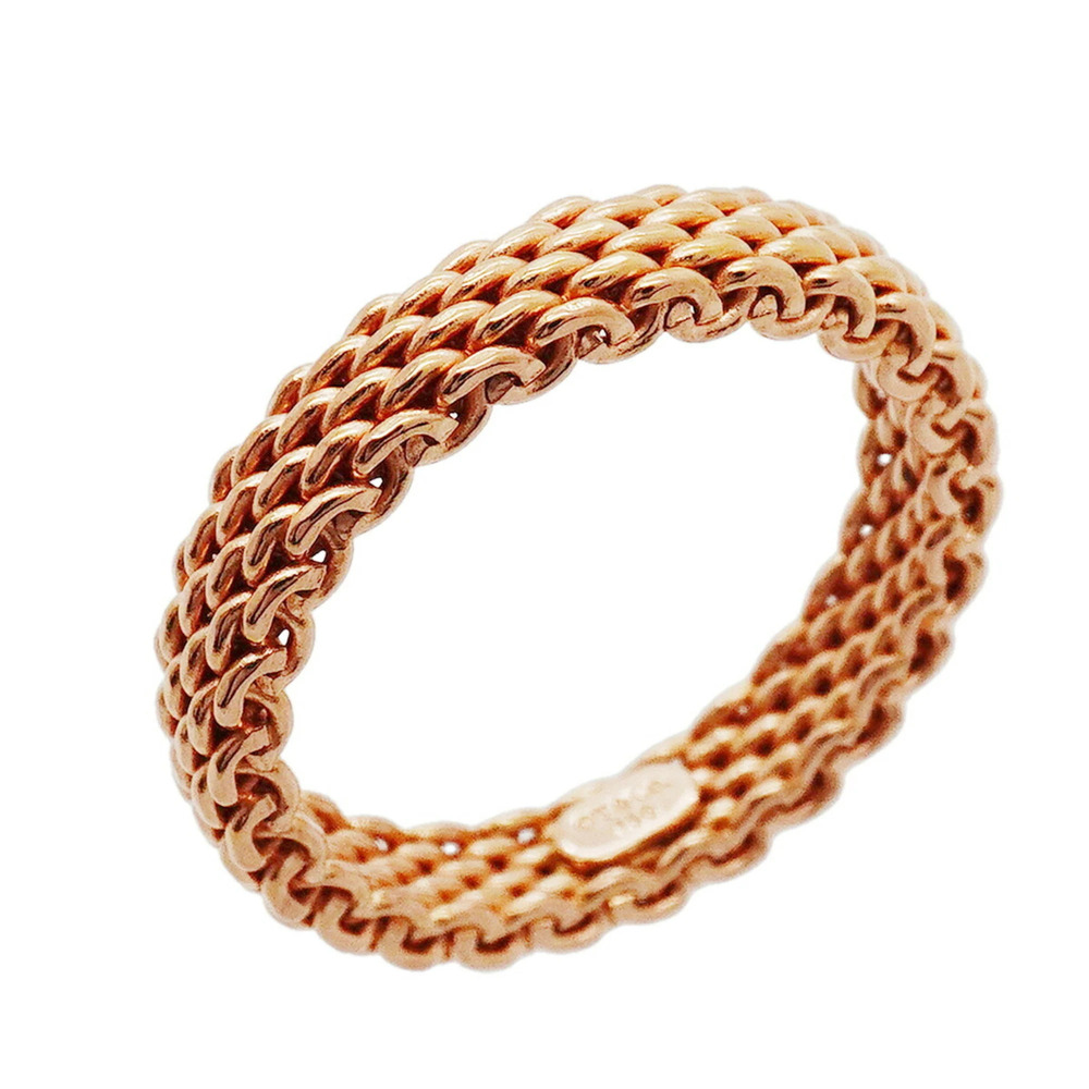 Tiffany & Co. Somerset Ring, 18K Pink Gold, Size 11.5 (Women's)